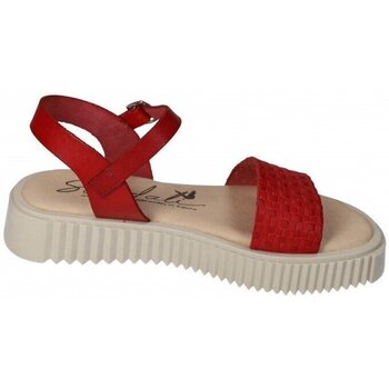 Schuhe Damen Sandalen / Sandaletten Sandali  Rot