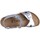 Schuhe Kinder Sandalen / Sandaletten Birkenstock Rio Silbern