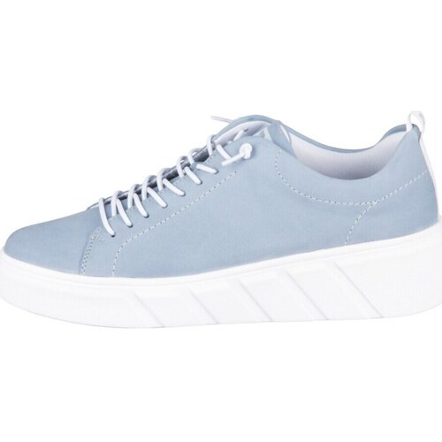 Schuhe Damen Sneaker Low Rieker W050012 Blau
