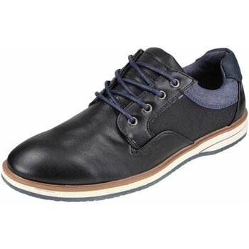 Schuhe Jungen Derby-Schuhe & Richelieu Bullboxer Schnuerschuhe black (-marineblau) ALB009F5S-BLCKB30 Schwarz