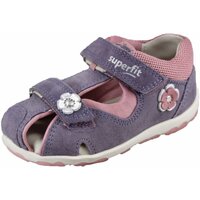 Schuhe Jungen Sandalen / Sandaletten Superfit Schuhe Sandale Leder \ FANNI 1-609037-8510 Violett