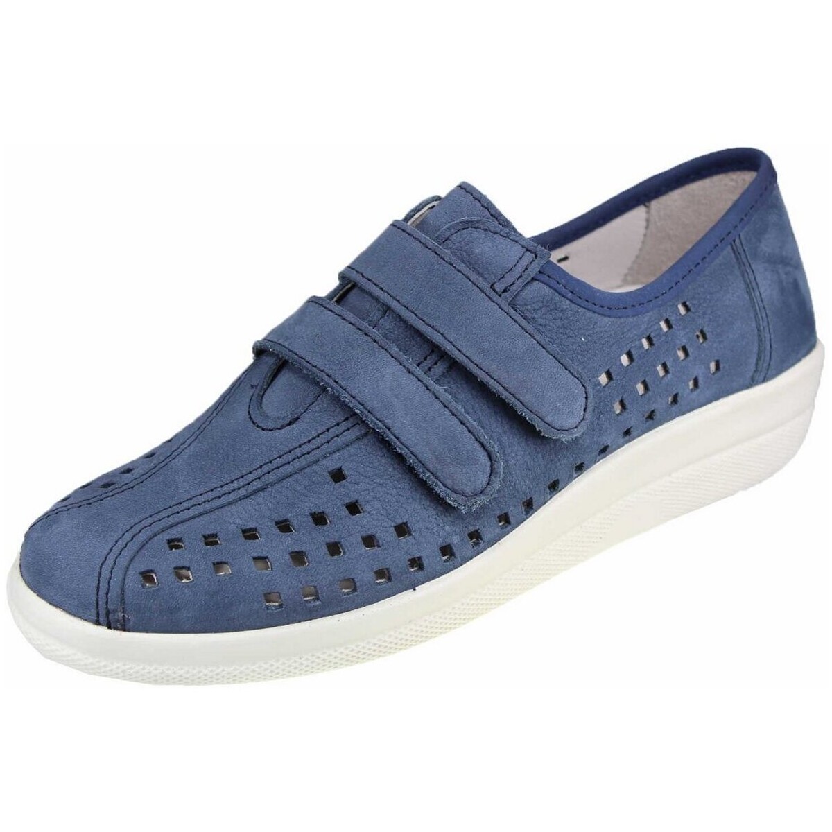 Schuhe Damen Slipper Aco Slipper blue (mittel) 74/1929 Bulina Blau