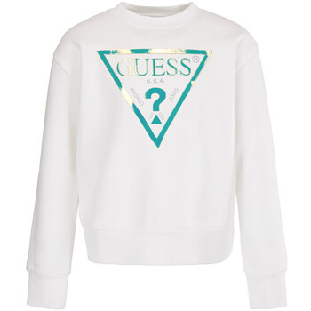 Kleidung Mädchen Sweatshirts Guess G-J1YQ16K9Z21 Weiss