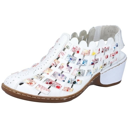 Rieker RAVENNA  81-Blanc combiné 47156 Weiss
