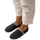 Schuhe Damen Leinen-Pantoletten mit gefloch Paez Gum Classic W - Combi Charcoal Schwarz