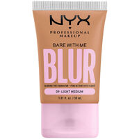 Beauty Make-up & Foundation  Nyx Professional Make Up Bare With Me Blur 09-leichtes Medium 