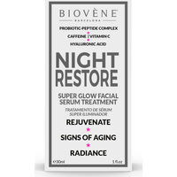 Beauty Anti-Aging & Anti-Falten Produkte Biovène Night Restore Super Glow Facial Serum Treatment 