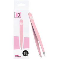 Beauty Accessoires Körper Ilū Slant Pinzette pink 1 St 