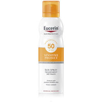 Beauty Sonnenschutz & Sonnenpflege Eucerin Sensitive Protect Sun Spray Transparent Dry Touch Spf50 