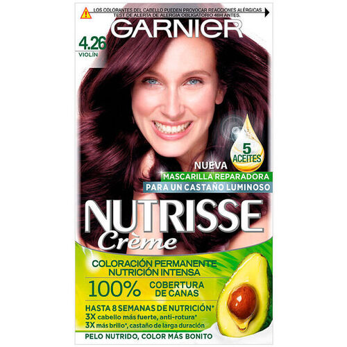 Beauty Haarfärbung Garnier Nutrisse 4,26-cassis 1 U 