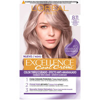 Beauty Damen Haarfärbung L'oréal Excellence Cool Tinte 8,11-rubio Claro Ceniza 