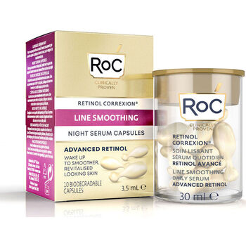 Beauty Anti-Aging & Anti-Falten Produkte Roc Line Smoothing Nachtserum Kapseln 10 St 