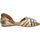 Schuhe Damen Sandalen / Sandaletten Top3 23487 Gold