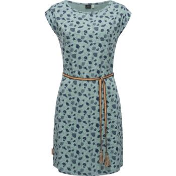 Kleidung Damen Kleider Ragwear Sommerkleid Manndy Dress Blau