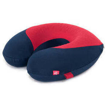 Herschel Memory Foam Pillow Navy/Red Blau