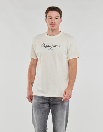 Kleidung Herren T-Shirts Pepe jeans EGGO N Elfenbein