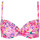 Kleidung Damen Bikini Ober- und Unterteile Lisca Vorgeformtes Verstellbare Träger-Badeanzugoberteil Napoli Rosa