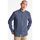 Kleidung Herren Langärmelige Hemden Timberland TB0A2DC32881 - LINEN SHIRT-DARK DENIM Blau