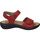 Schuhe Damen Sandalen / Sandaletten Westland Ibiza 79, rot-kombi Rot