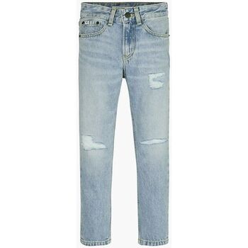 Kleidung Jungen Jeans Calvin Klein Jeans IB0IB01548 DAD FIT-CHALKY BLUE DSTR Blau