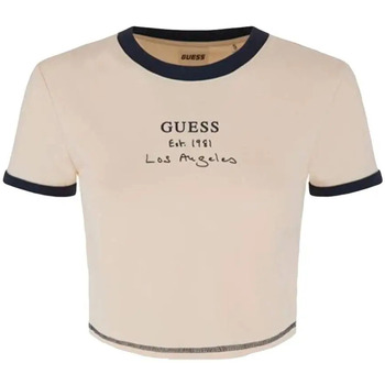 Guess  T-Shirt Classic crop tee Los Angeles