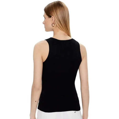Guess Logo multi color Schwarz
