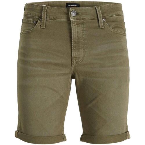 Kleidung Herren Shorts / Bermudas Jack & Jones  Grün