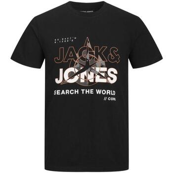 Kleidung Jungen T-Shirts Jack & Jones  Schwarz