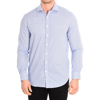 Kleidung Herren Langärmelige Hemden Cafe' Coton BEN5-33LS Multicolor