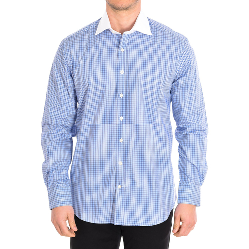Kleidung Herren Langärmelige Hemden CafÃ© Coton FIGUIER3-W-33LS Multicolor