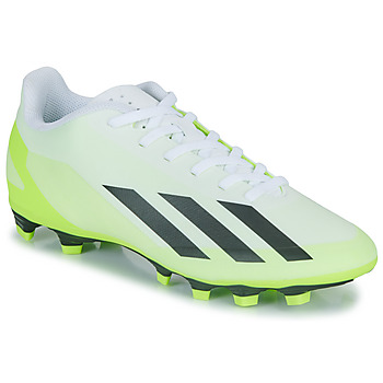 Schuhe Fußballschuhe adidas Performance X CRAZYFAST.4 FxG Weiss / Gelb