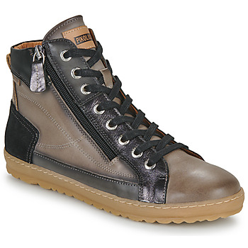 Schuhe Damen Sneaker High Pikolinos LAGOS 901 Grau / Schwarz