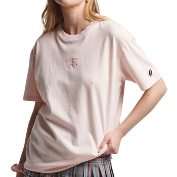 Kleidung Damen T-Shirts & Poloshirts Superdry W1010829A Rosa