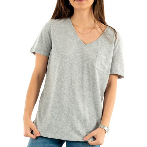 Kleidung Damen T-Shirts & Poloshirts Superdry W1010521B Grau