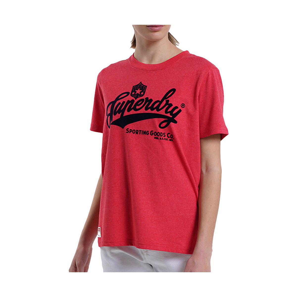 Kleidung Damen T-Shirts & Poloshirts Superdry W1010793A Rot