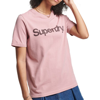 Kleidung Damen T-Shirts & Poloshirts Superdry W1010710A Rosa