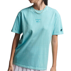 Kleidung Damen T-Shirts & Poloshirts Superdry W1010829A Blau