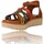 Schuhe Damen Sandalen / Sandaletten Suave Sandalias de Verano para Mujer con Cuña  Modelo 5104 Multicolor