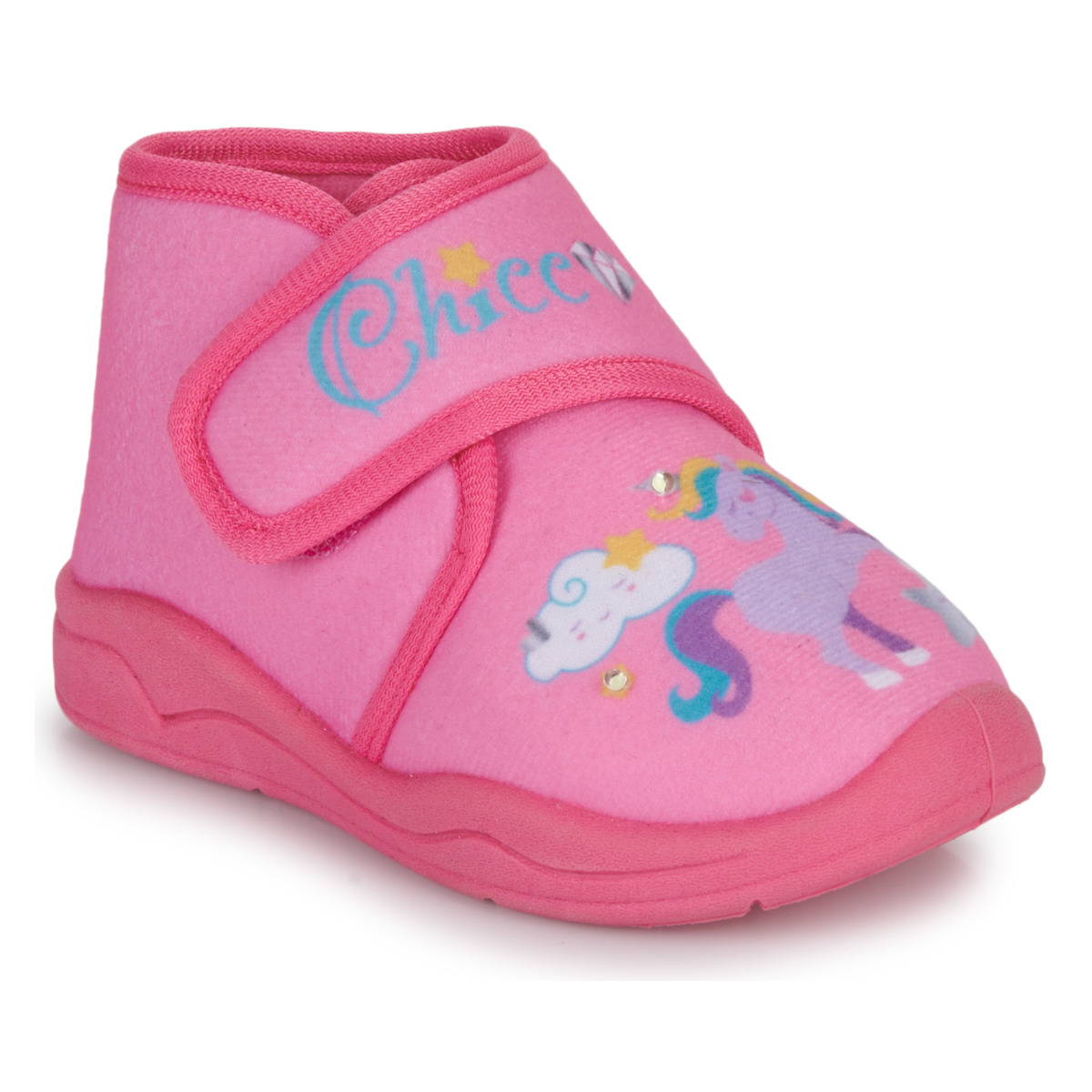 Schuhe Mädchen Hausschuhe Chicco TIMPY Rosa / Leuchtend
