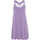 Kleidung Damen Kleider Lascana Ärmelloses Sommerkleid Tropic Violett