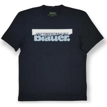 Blauer  T-Shirt -