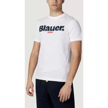 Kleidung Herren T-Shirts Blauer  Weiss