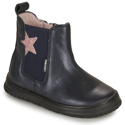 Schuhe Mädchen Boots Pablosky 426522 Marine