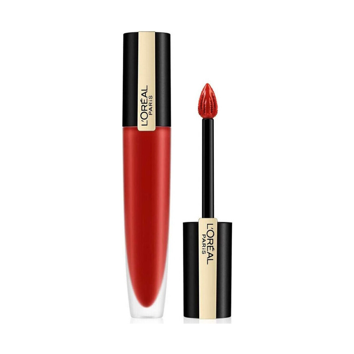 Beauty Damen Lippenstift L'oréal Signature Matte Liquid Lipstick Rot