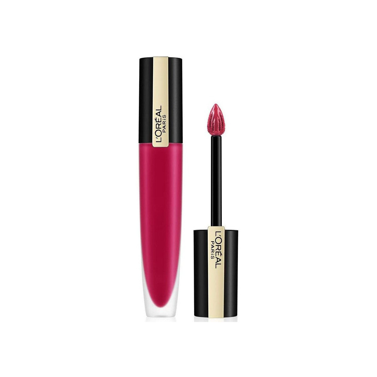 Beauty Damen Lippenstift L'oréal Signature Matte Liquid Lipstick Rosa