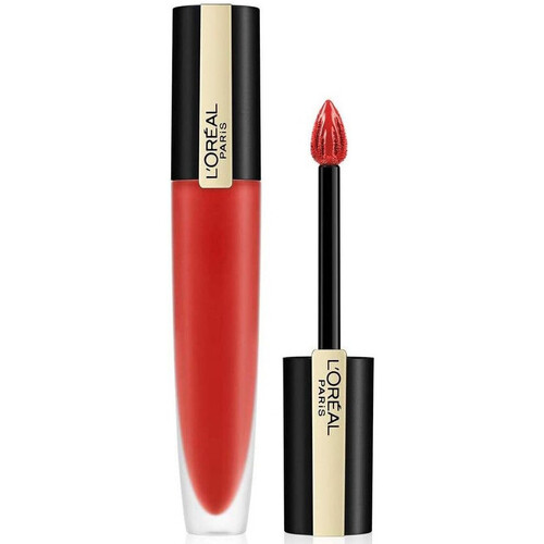 Beauty Damen Lippenstift L'oréal Signature Matte Liquid Lipstick Rot