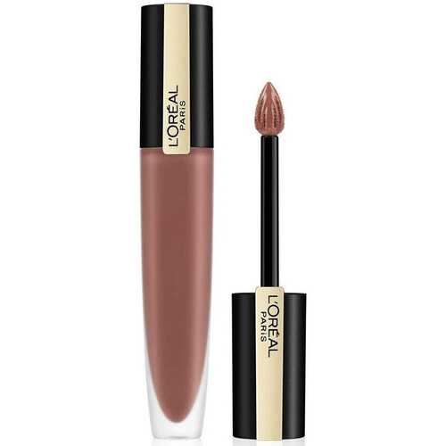 Beauty Damen Lippenstift L'oréal Signature Matte Liquid Lipstick - 116 I Explore Braun