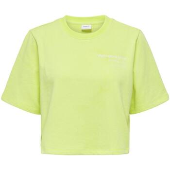 Kleidung Damen T-Shirts & Poloshirts Only  Gelb