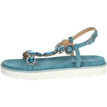 Schuhe Damen Sandalen / Sandaletten Keys K-8121 Blau