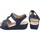 Schuhe Damen Multisportschuhe Amarpies Damensandale  23586 abz blau Blau